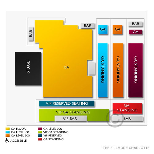 Fillmore Seating Chart New Orleans