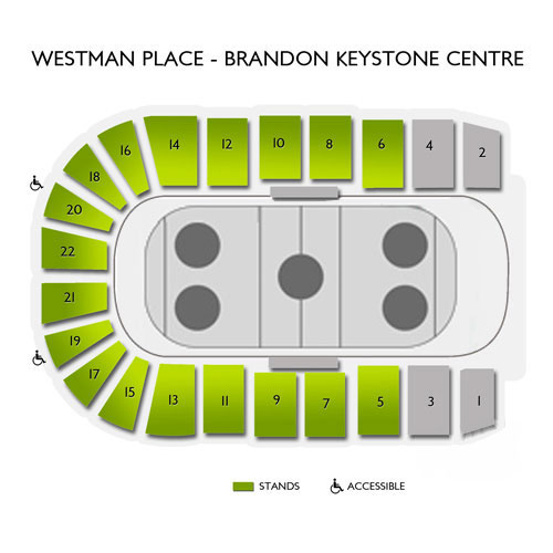 Keystone Centre Seating Chart