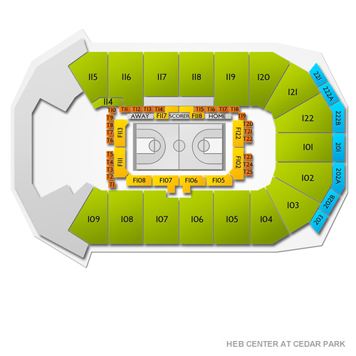 Heb Center At Cedar Park Seating Chart