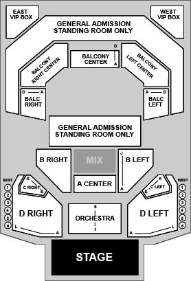 The Pageant Venue Map