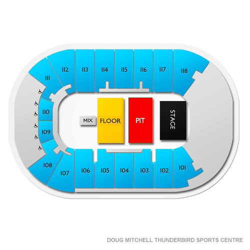 Doug Mitchell Thunderbird Sports Centre Tickets | 5 Events On Sale Now ...