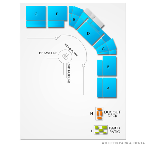 Athletic Park Venue Map