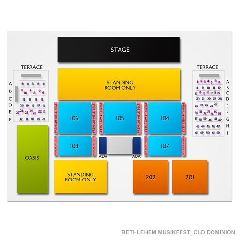 Venue map