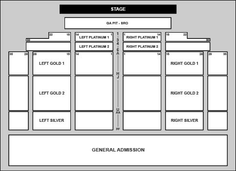 After Hours Concerts at The Meadow Event Park Venue Map