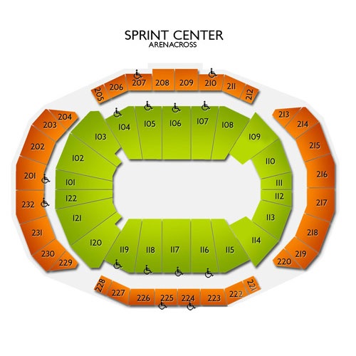 T-Mobile Center Venue Map