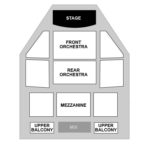 Millwald Theatre Venue Map