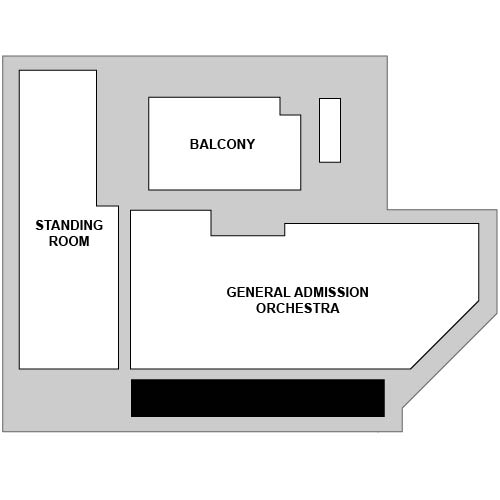 Bearsville Theatre Venue Map