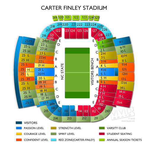 CarterFinley Stadium Tickets CarterFinley Stadium Information