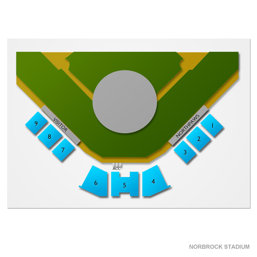 Norbrock Stadium Venue Map