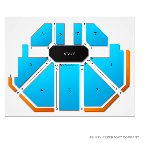 Trinity Rep Providence Seating Chart