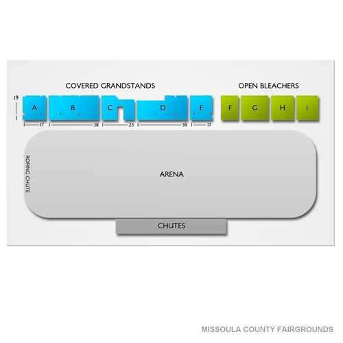 Missoula County Fairgrounds Venue Map