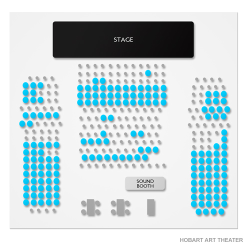 Hobart Art Theater Venue Map