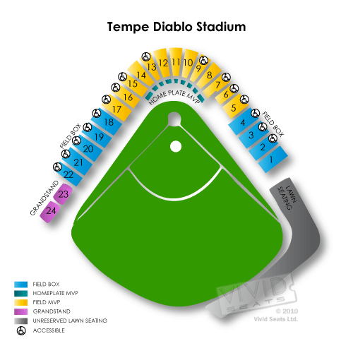 Angels Tempe Diablo Stadium Seating Chart