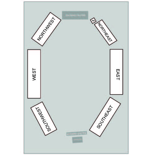 Booster Club Arena Venue Map