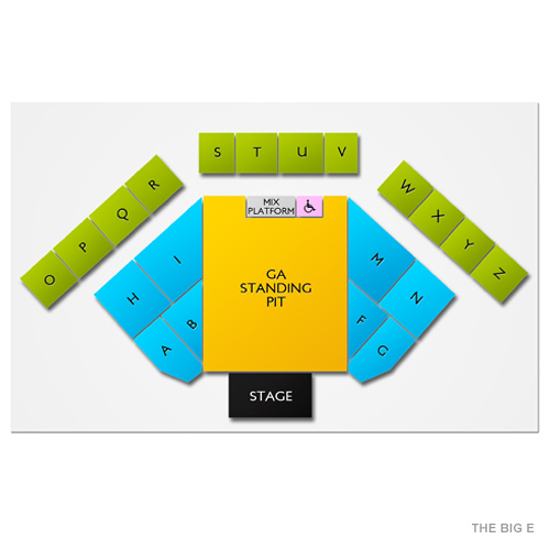 The Big E Venue Map