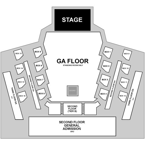 The Anthem Venue Map
