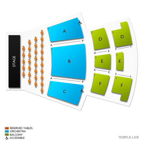 Temple Live Fort Smith Ar Seating Chart