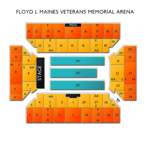 Venue map