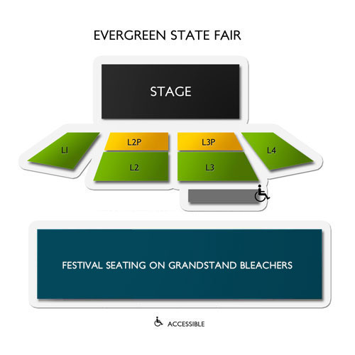 Evergreen State Fairgrounds Venue Map