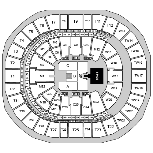 Intuit Dome Venue Map