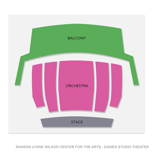 Wilson Center For the Arts Venue Map