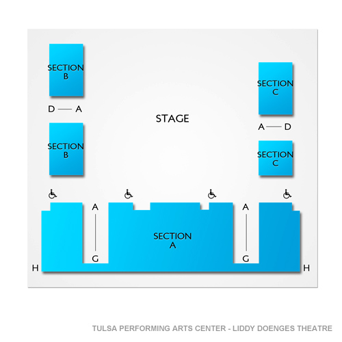 Tulsa Performing Art Center Seating Chart