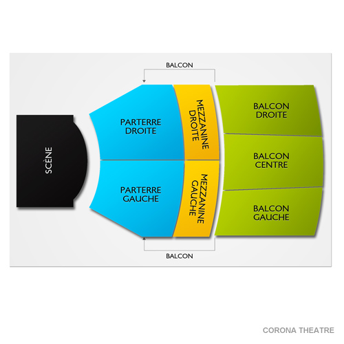 Beanfield Theatre Venue Map