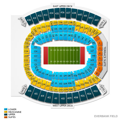 Florida Gators Seating Chart