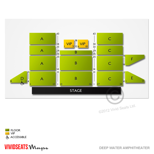 Whitewater Amphitheater Seating Chart