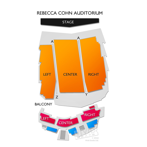 Rebecca Cohn Auditorium Seating Chart | Vivid Seats