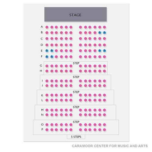 Caramoor Center for Music and the Arts Venue Map