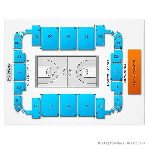Wofford Basketball Seating Chart