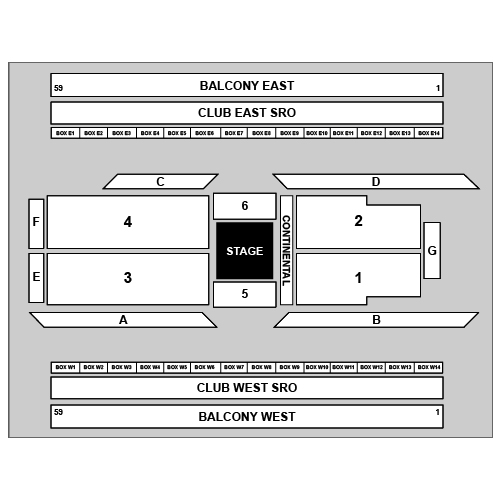 Armory - Minneapolis Venue Map