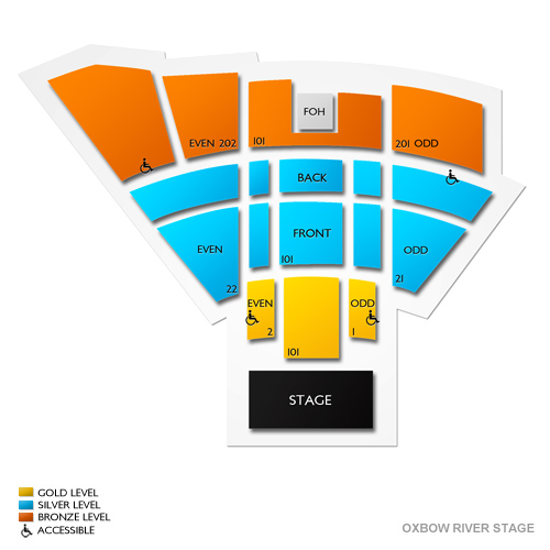 Oxbow Riverstage Napa Seating Chart
