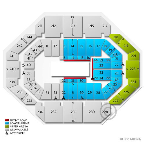 Rupp Arena Tickets 15 Events On Sale Now TicketCity