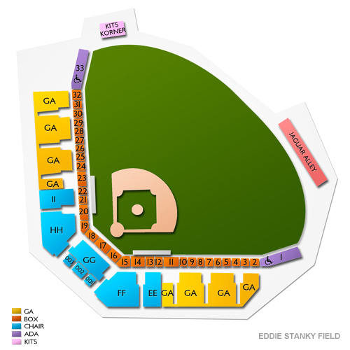 Stanky Field Venue Map