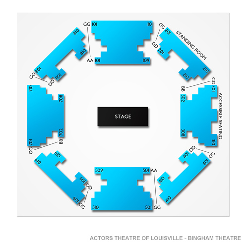 Venue seating map