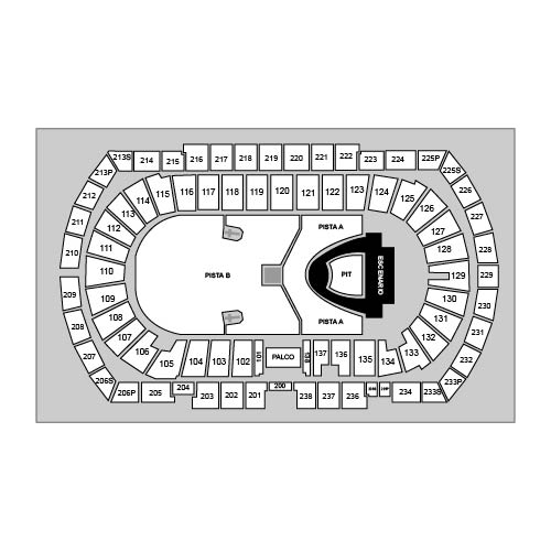 Estadi Olimpic Lluis Companys Venue Map