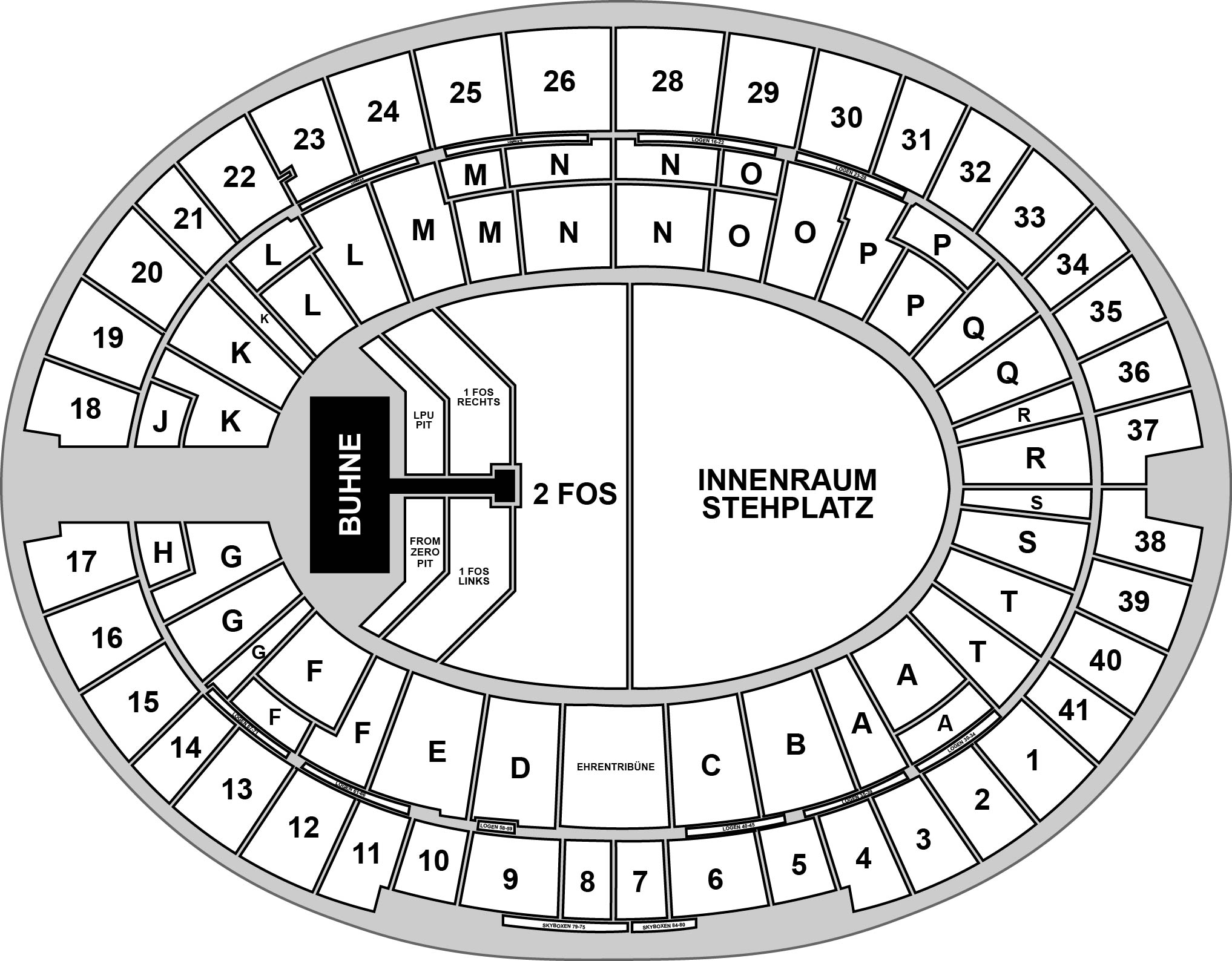Olympiastadion - Berlin Venue Map