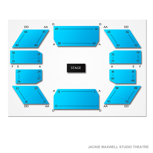 Jackie Maxwell Studio Theatre Niagara-on-the-Lake Venue Map