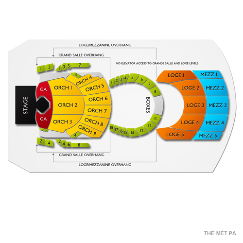 Venue map