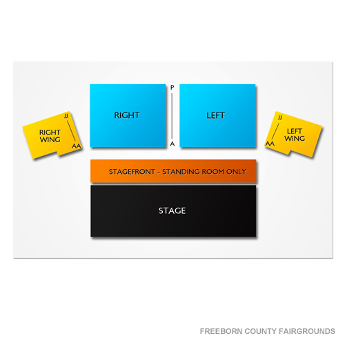 Freeborn County Fairgrounds Venue Map