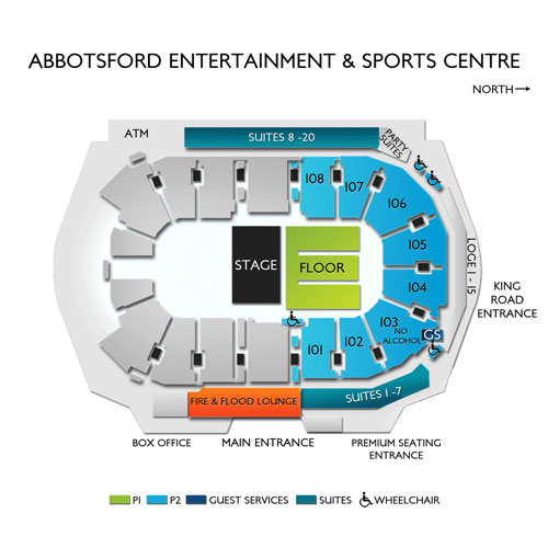 Venue map