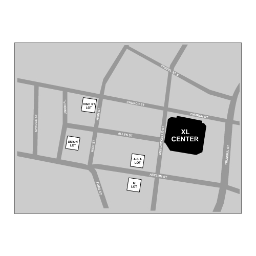 XL Center Parking Venue Map