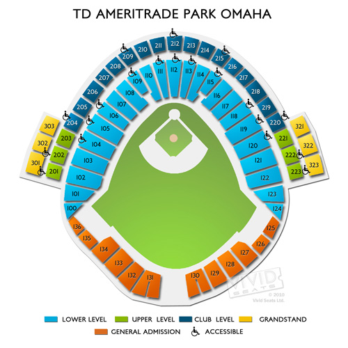 Td Ameritrade Park Seating / College World Series - TD Ameritrade Park