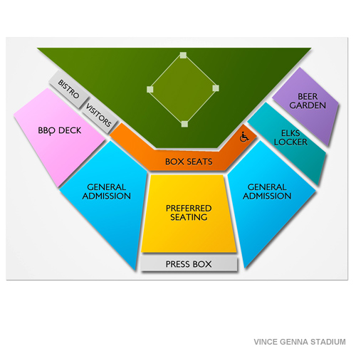 Vince Genna Stadium Seating Chart