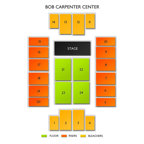Carpenter Center Richmond Seating Chart
