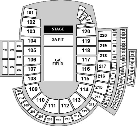 Venue map