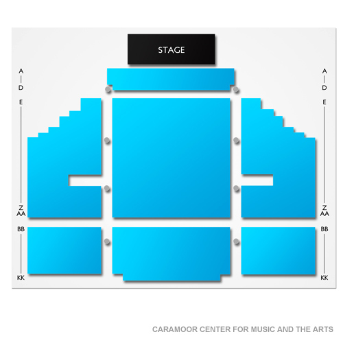 Caramoor Center for Music and the Arts Venue Map