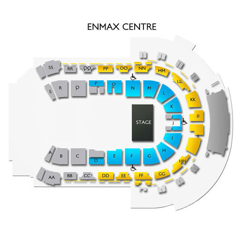 Enmax Center Lethbridge Seating Chart